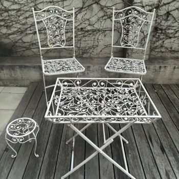 Juego de exterior en hierro