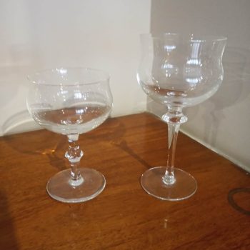 Copas de cristal