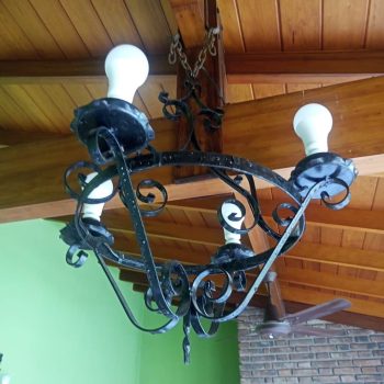 Araña 4 luces