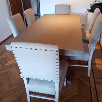 Juego de comedor de diseño Della Casa