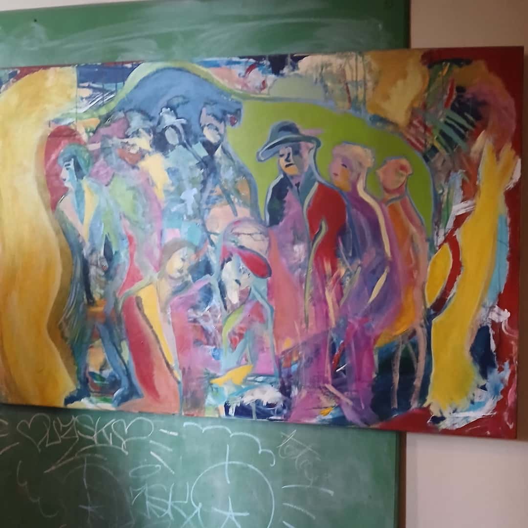 Acrílico, Silvia Estrin