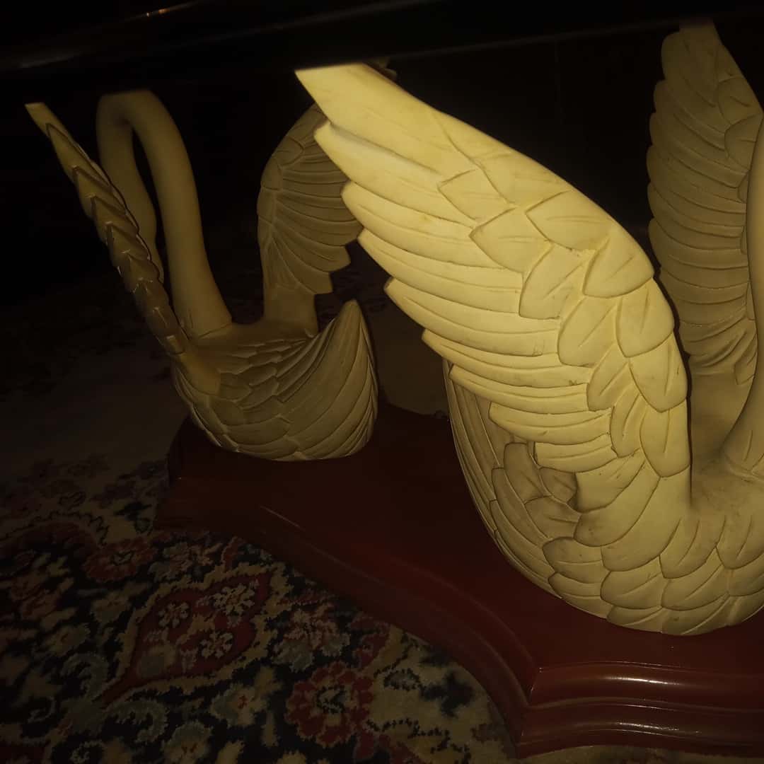 Mesa frente sofá
