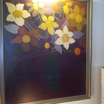 Óleo "Flores"