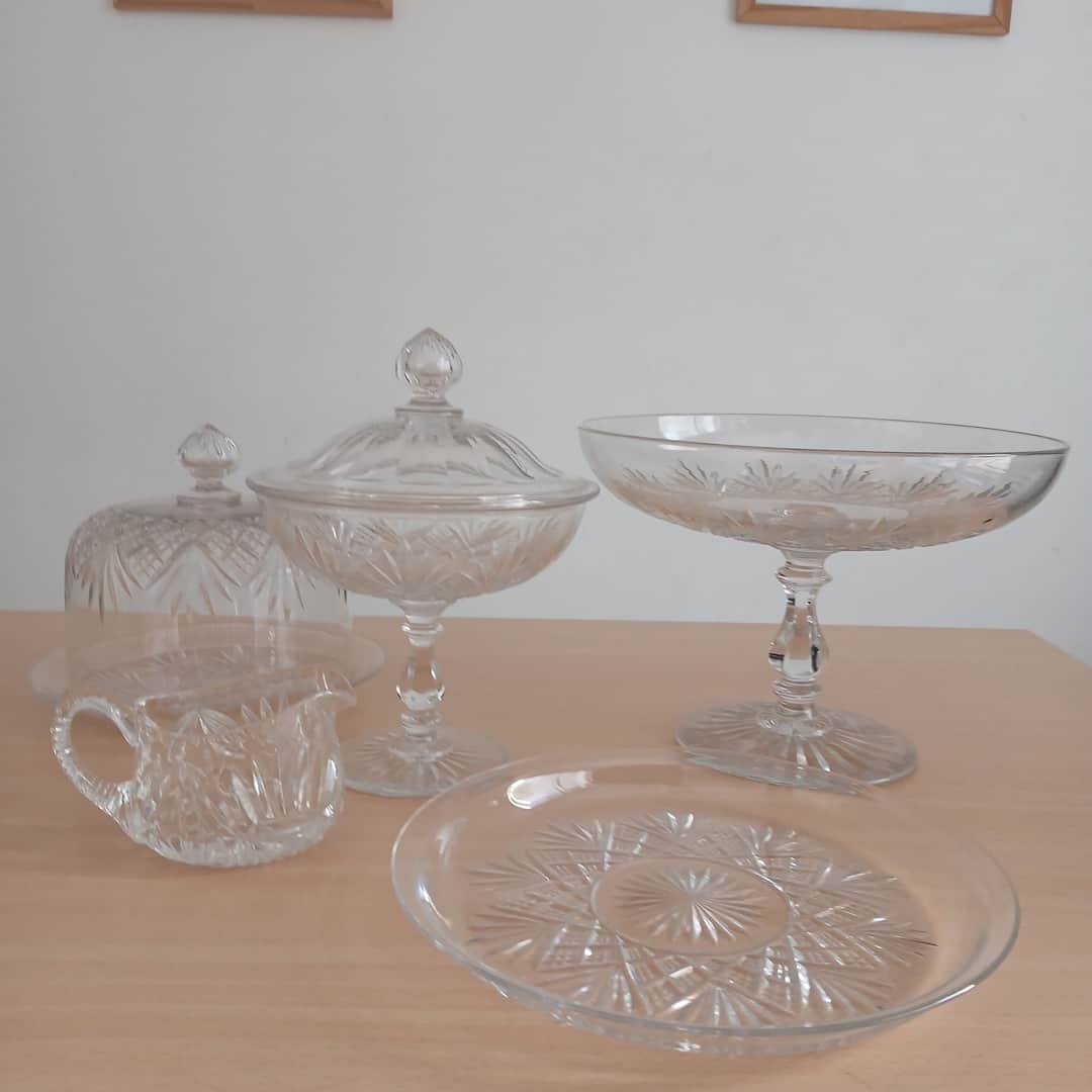 Varios cristal tallado