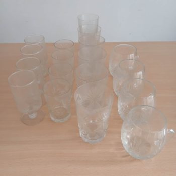 Lote de vasos