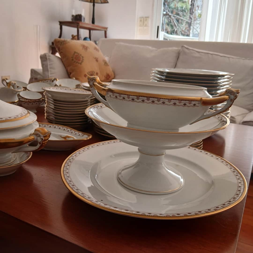 Juego de porcelana