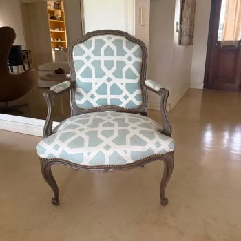 Sillón estilo francés