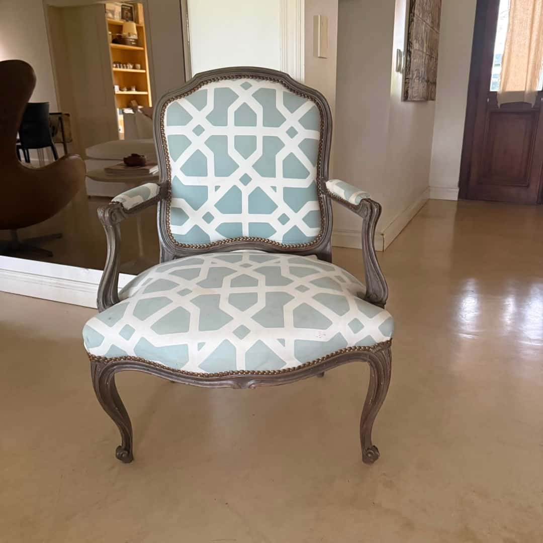 Sillón estilo francés