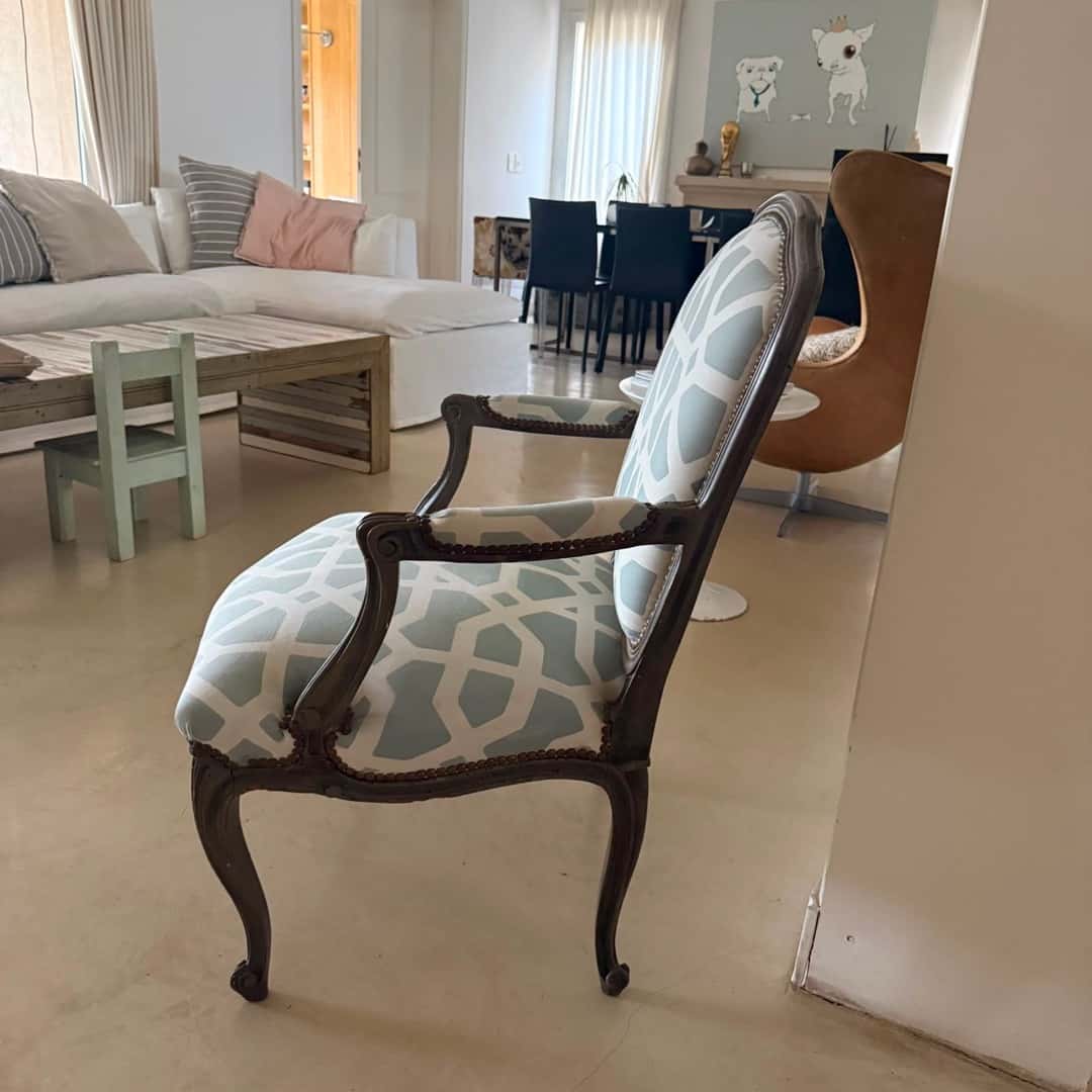 Sillón estilo francés