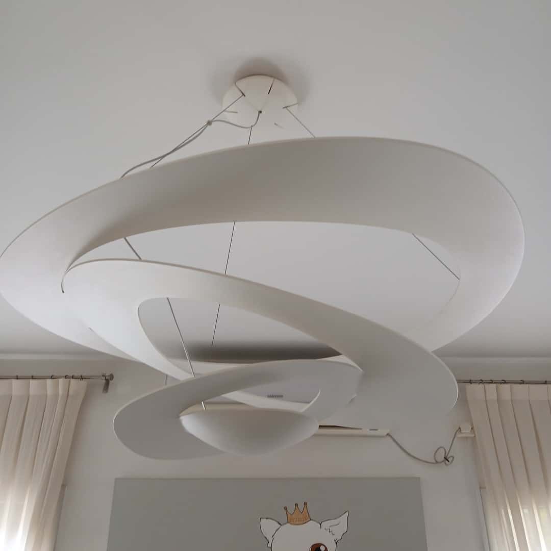 Lámpara de diseño italiana Original Artemide Pirce