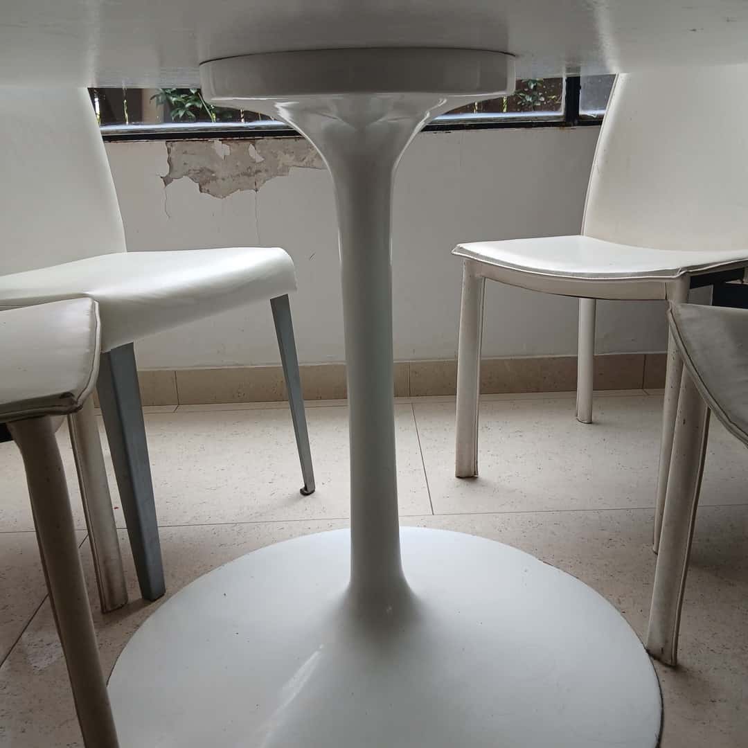 Mesa Tulip + sillas