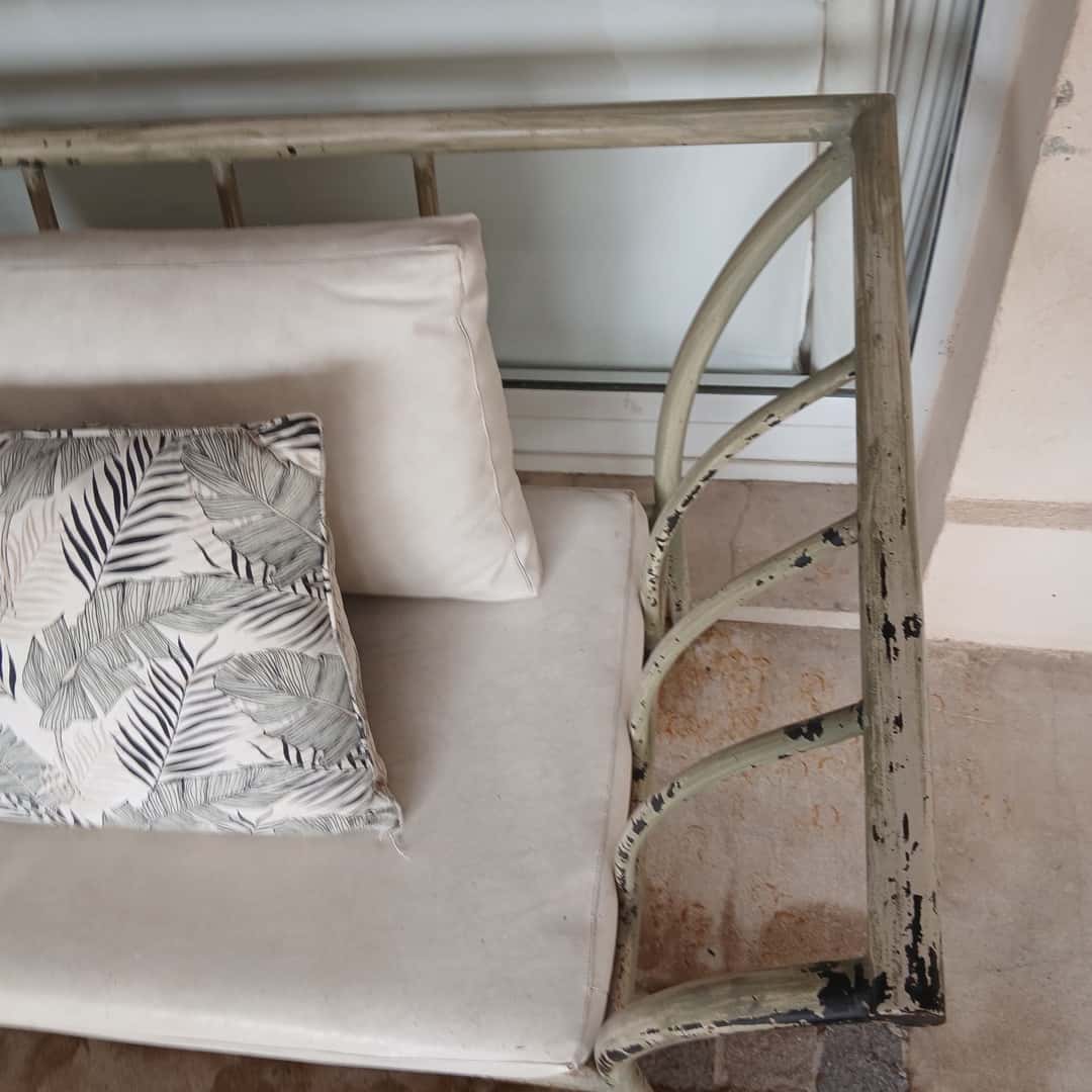 Sillón en hierro