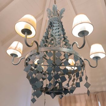 Araña 6 luces de diseño