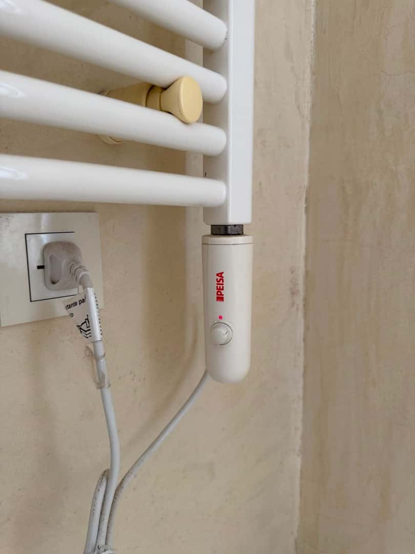 Toallero eléctrico Peisa