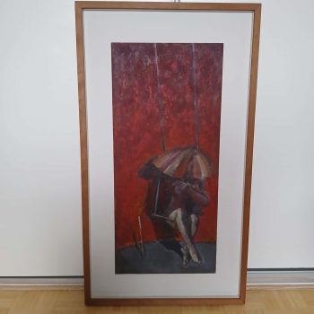 Óleo "Columpio rojo", Jesús Marcos