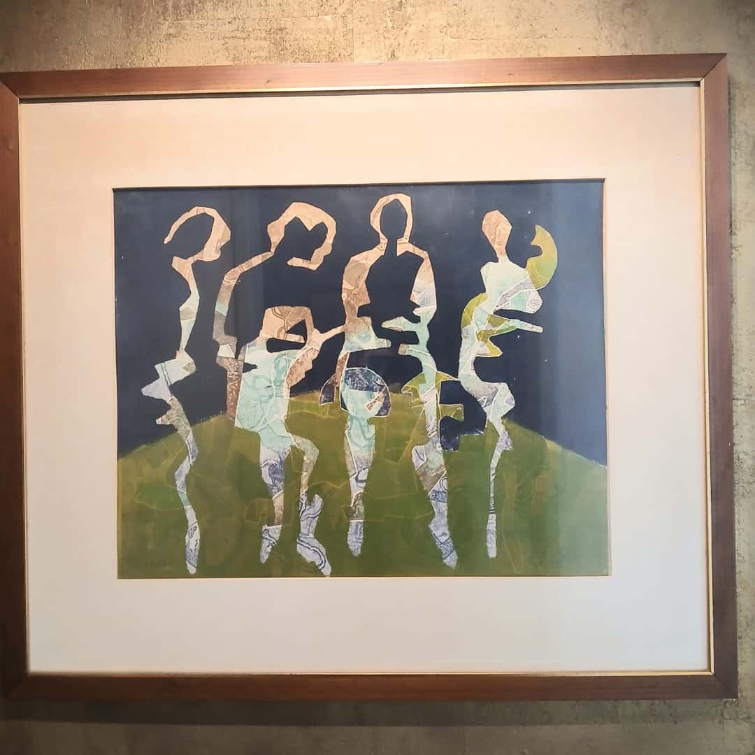 Técnica mixta "Pastoral", Lucía Fendrik