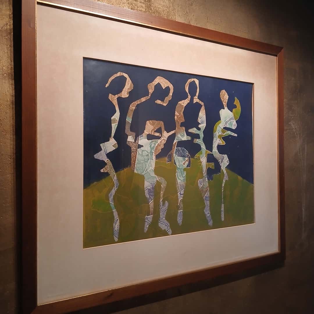 Técnica mixta "Pastoral", Lucía Fendrik
