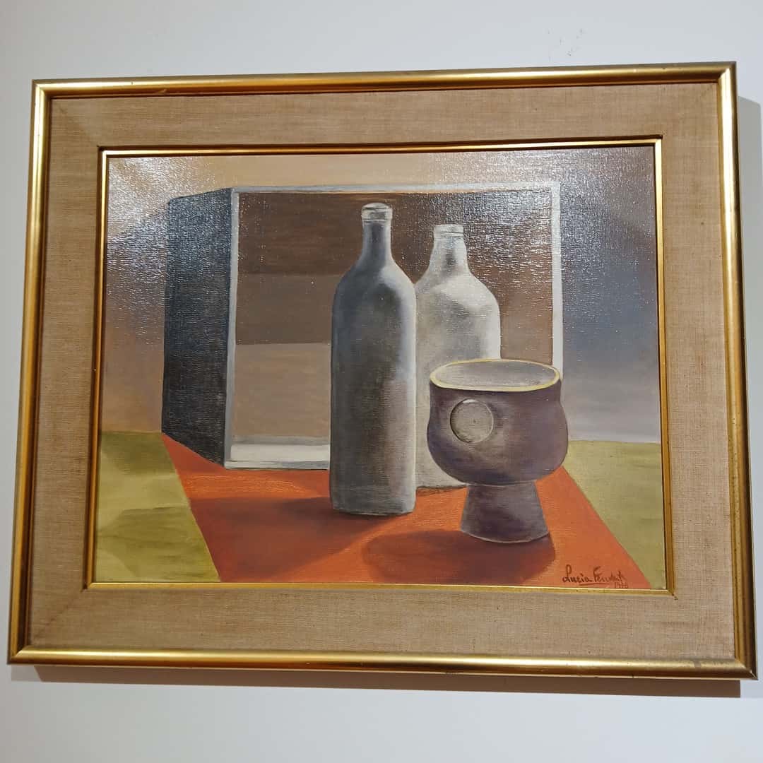 Óleo "Naturaleza muerta", Lucía Fendrik