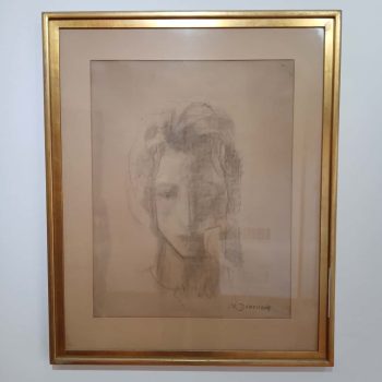 Lápiz "Retrato", M. Diomede