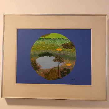 Óleo "Paisaje", Maelo