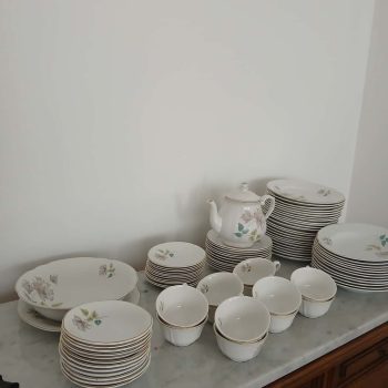 Juego en porcelana Sajonia