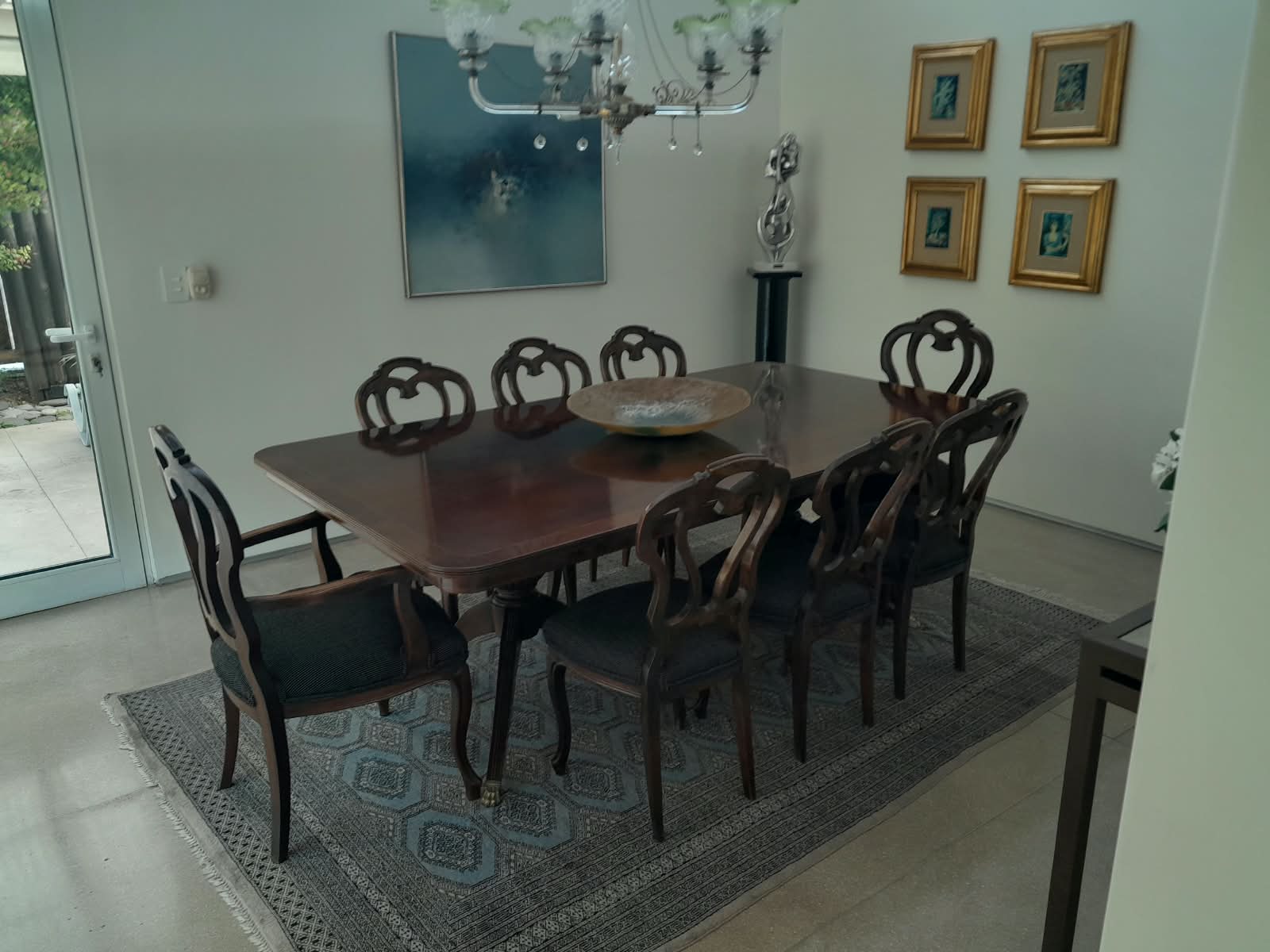 Juego de comedor compuesto