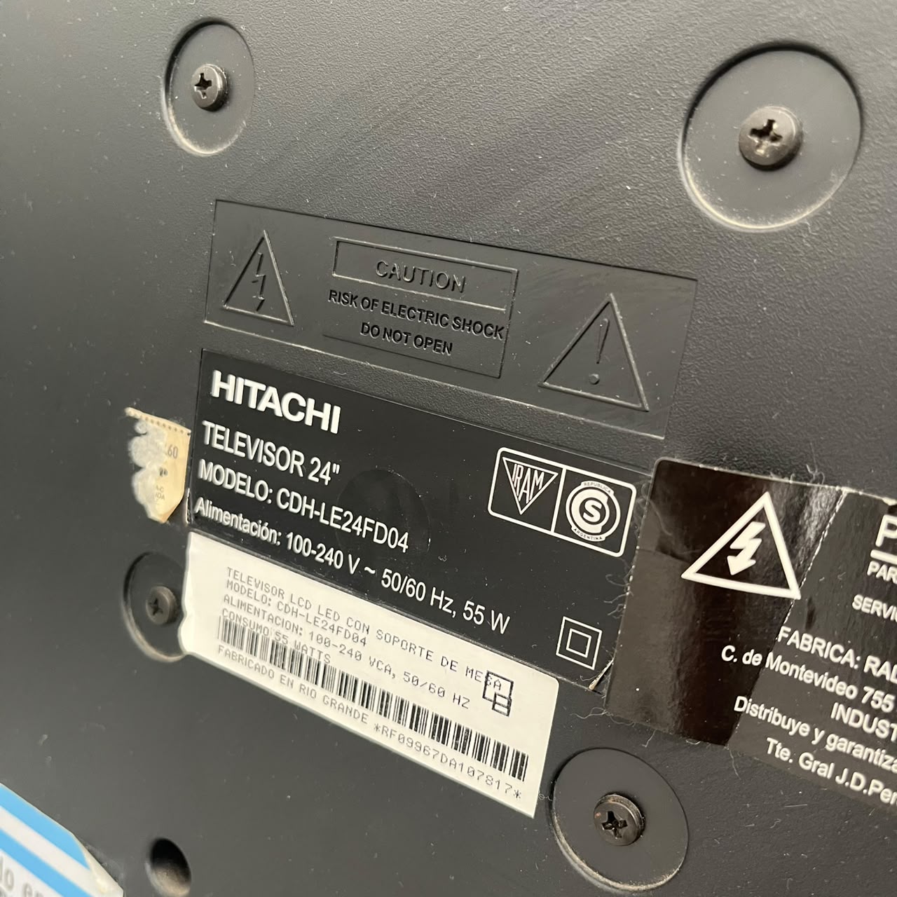 LED TV Hitachi 24”