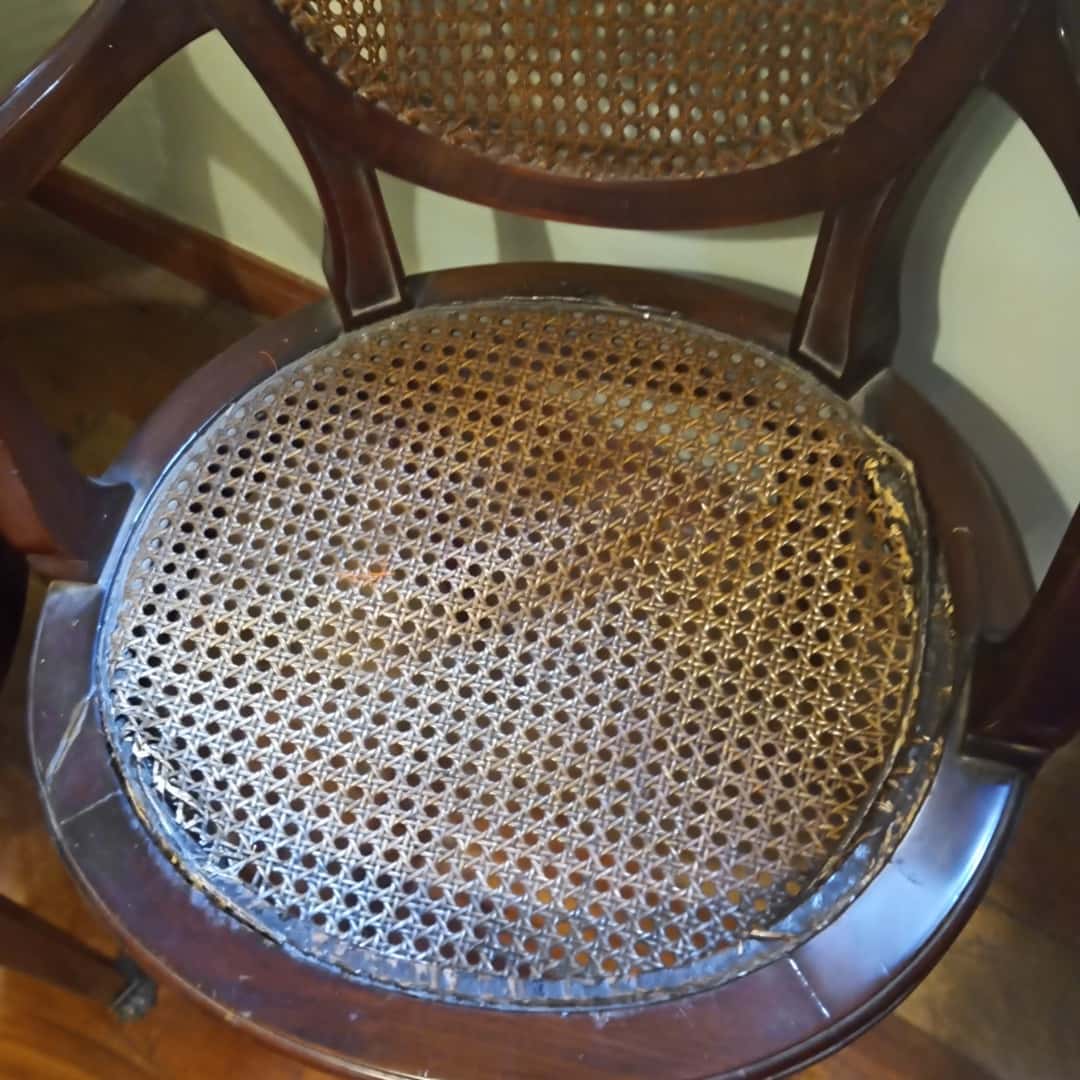 Par de sillones 1 cuerpo estilo inglés