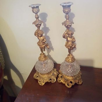 Par de candeleros