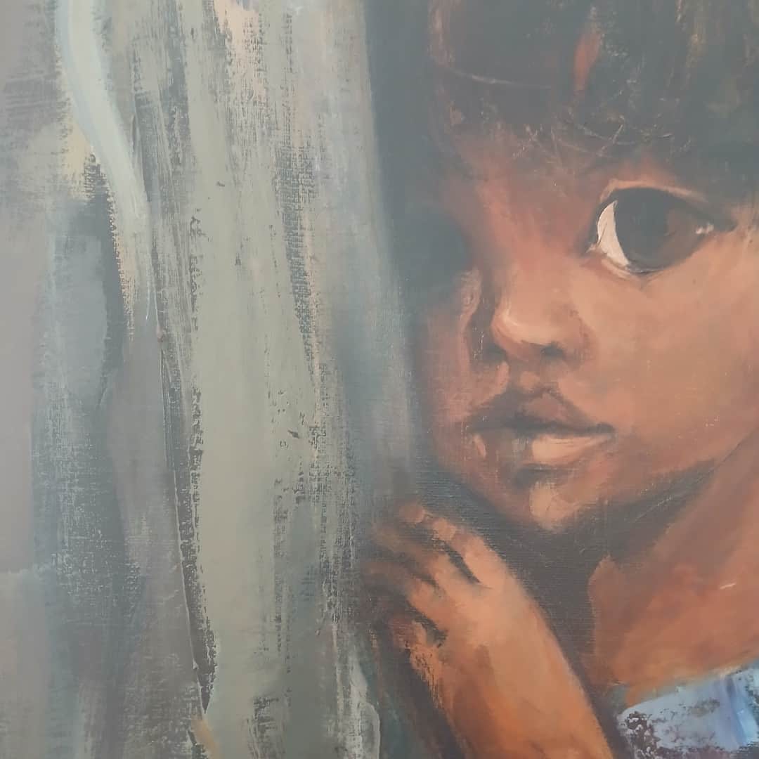 Óleo "Niño", Nelly Álvarez