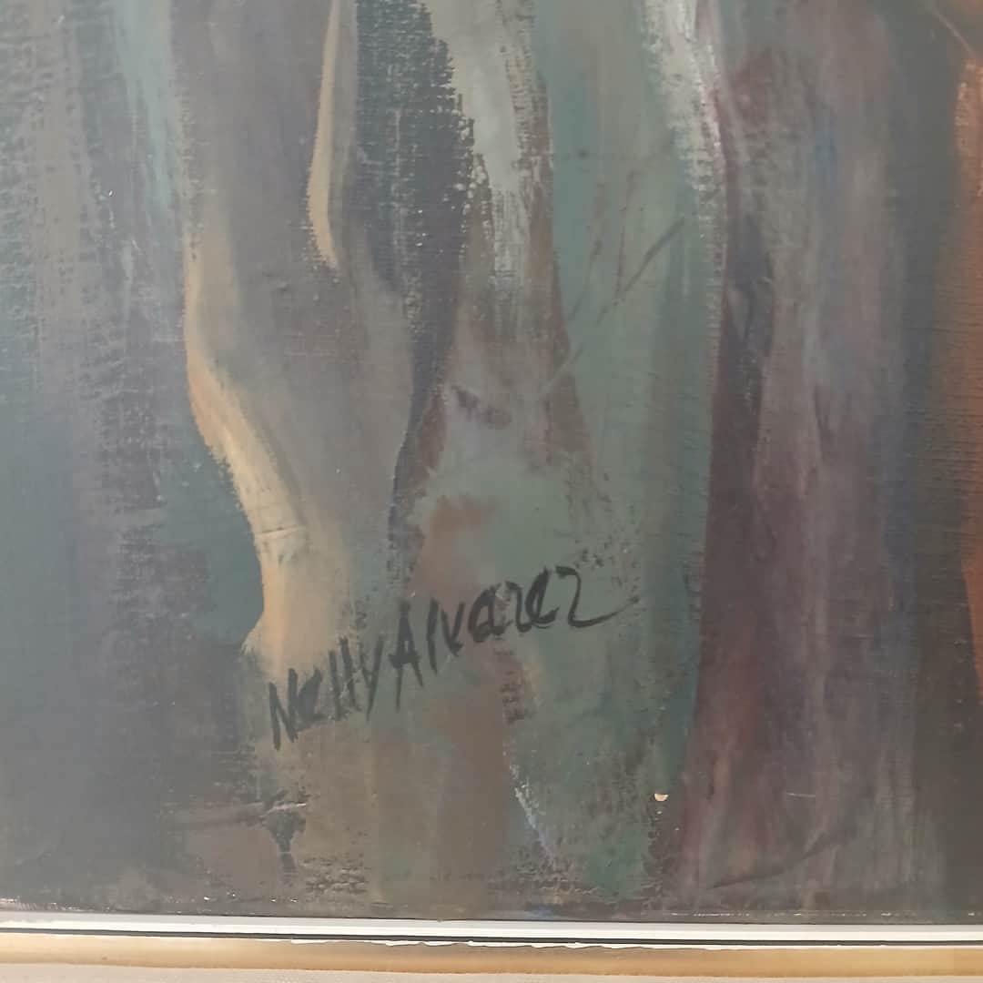 Óleo "Niño", Nelly Álvarez
