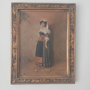Óleo "Campesina", Hugo Fioravanti