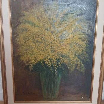 Óleos "Motivo floral", Helena de Jara