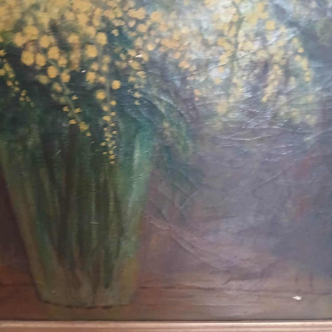 Óleos "Motivo floral", Helena de Jara