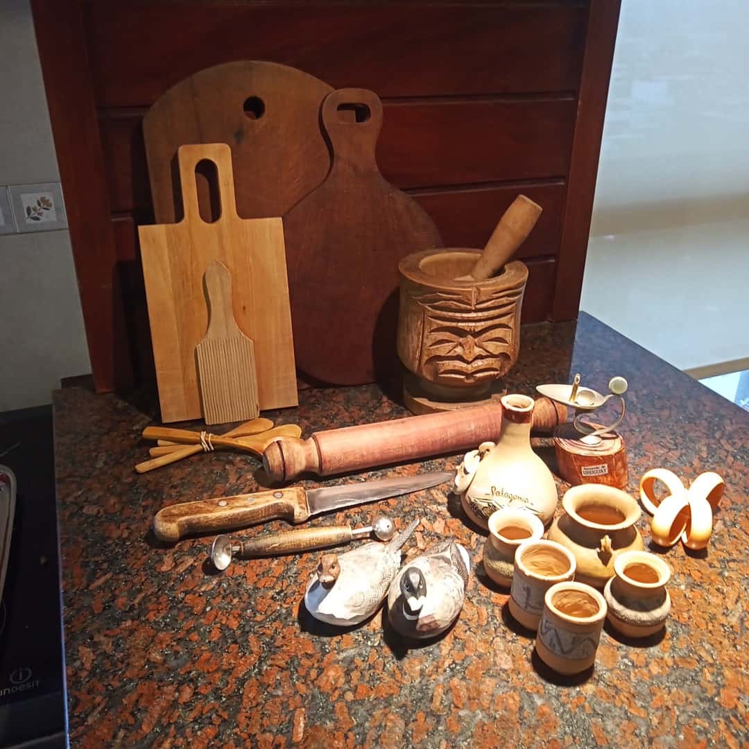 Lote rústico de cocina