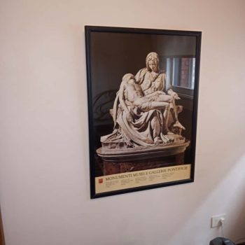 Lámina de museo "La Piedad"