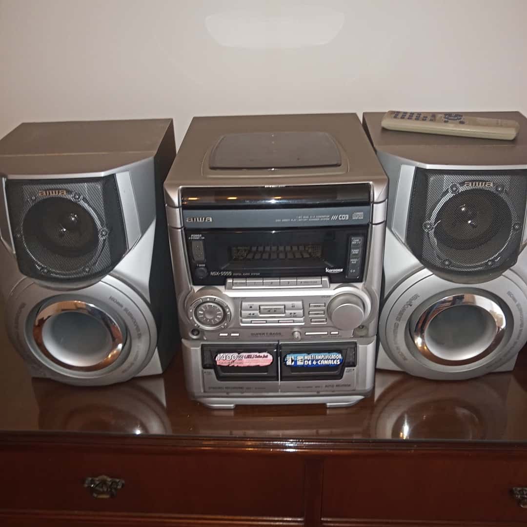 Equipo de música Aiwa