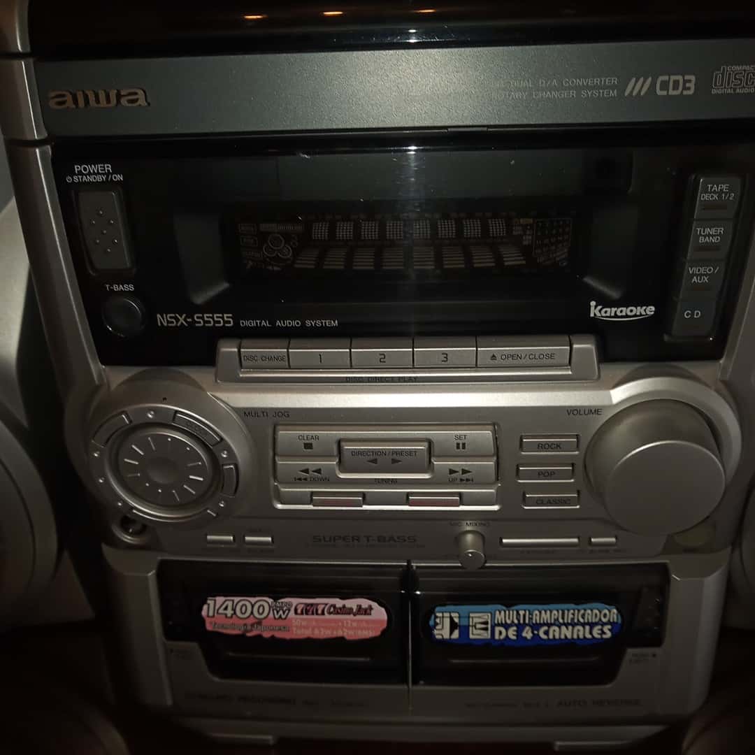 Equipo de música Aiwa