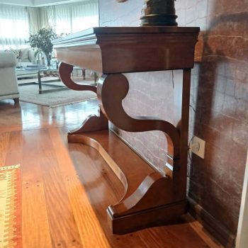 Consola en madera estilo biedermeier