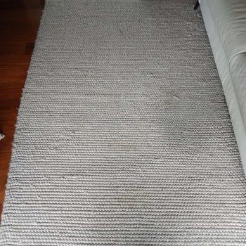 Alfombra tejida