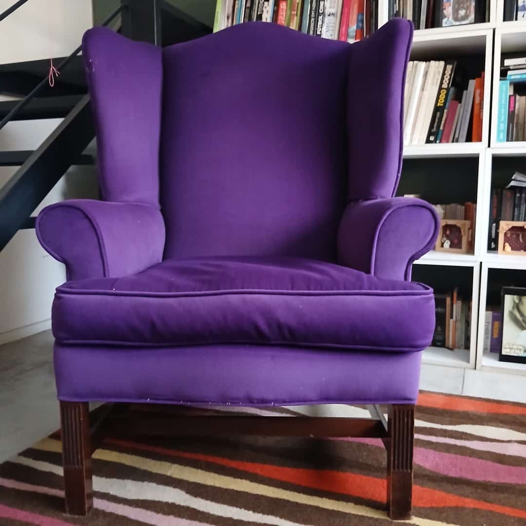Sillón berger con apoya pies