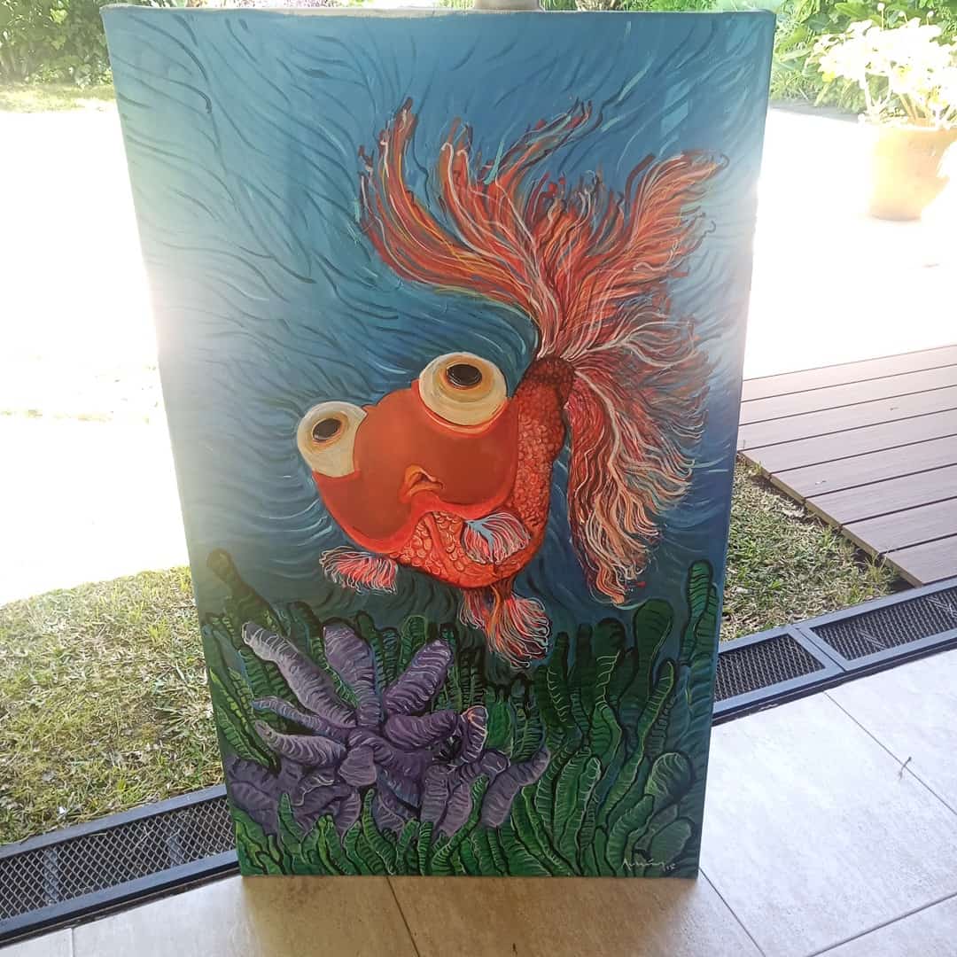 Acrílico "Fondo del mar"