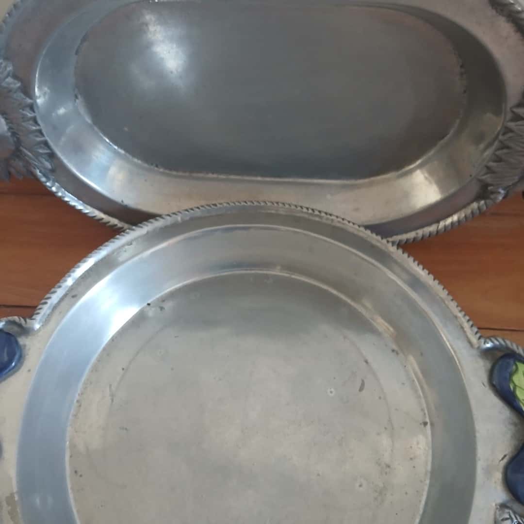 Par de bandejas