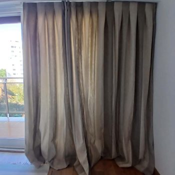 Par de paños de cortina