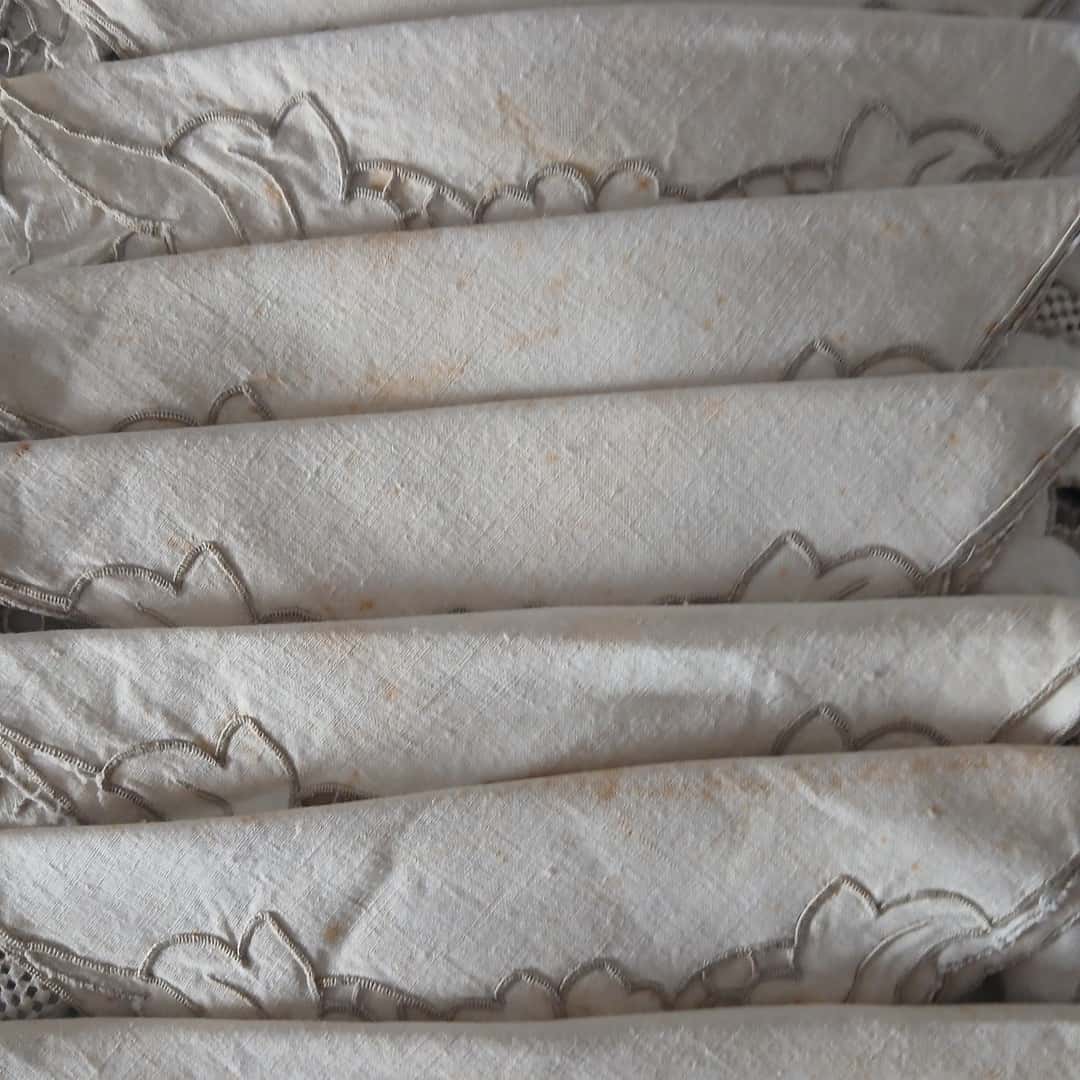 Mantel con servilletas