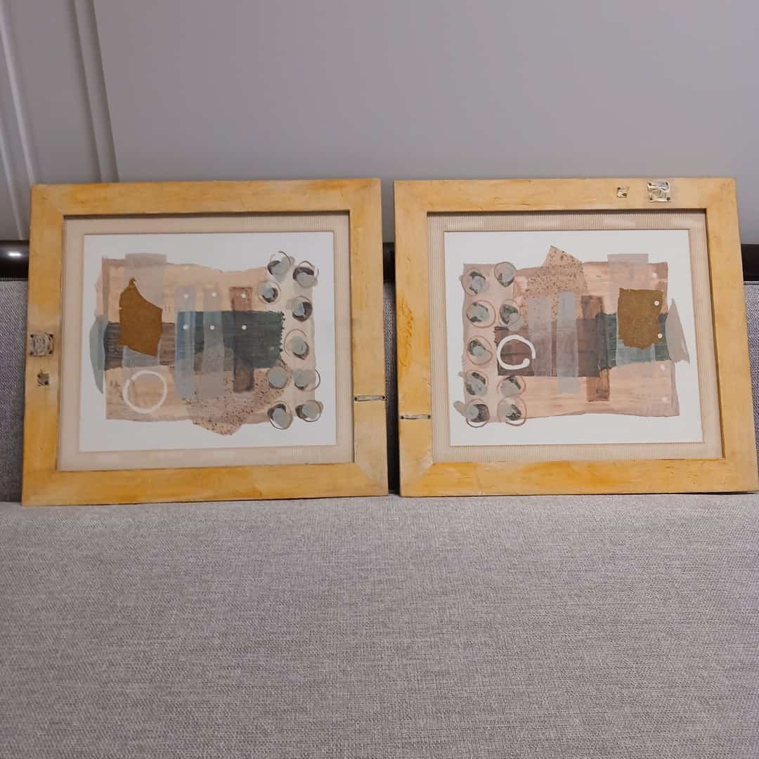 Láminas/collages enmarcados