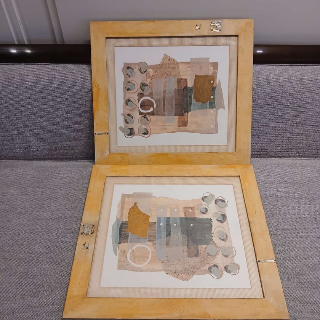 Láminas/collages enmarcados