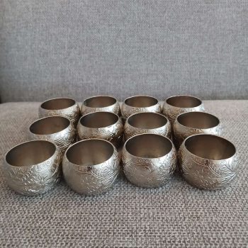 Servilleteros en alpaca